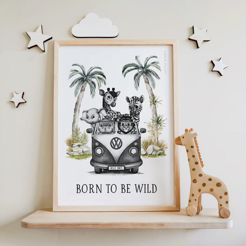 Born To Be Wild - Baby Safari Animals