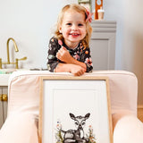 Echo the Deer Kids Nursery Print