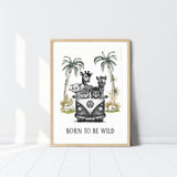 Born To Be Wild - Baby Safari Animals